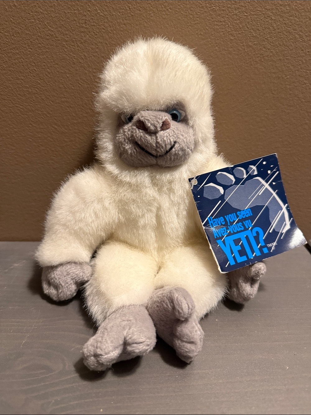 Yeti Plush by Yeti - White and Gray Soft Stuffed Toy
